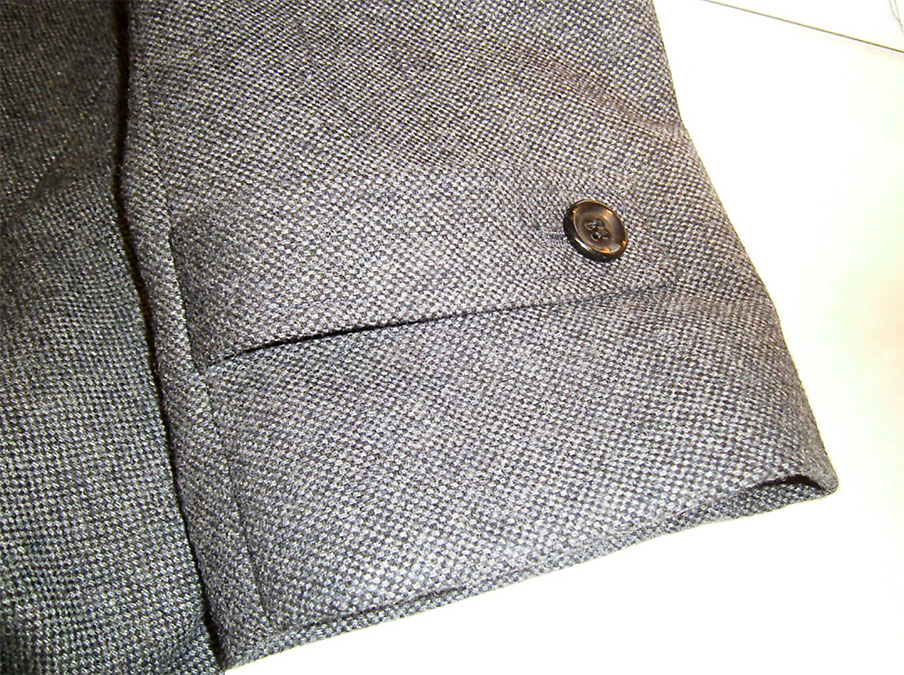 Ärmel einer Jacke kürzen