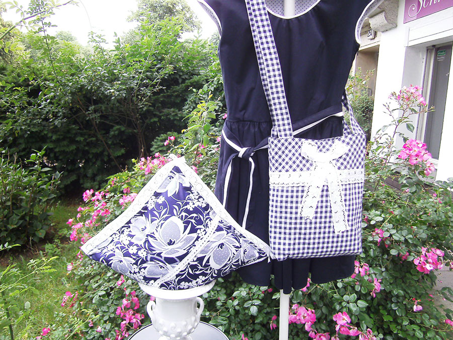 Kleid, Tasche und Kissen Unikate